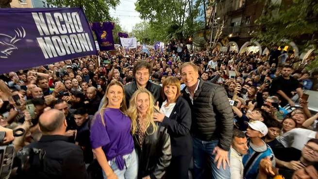 javier-milei-diego-santilli-karen-reichardt